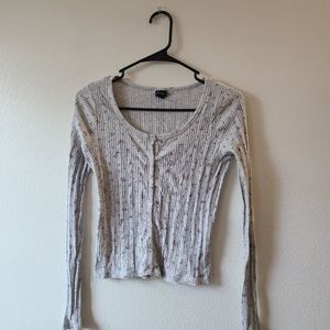 long sleeve floral top